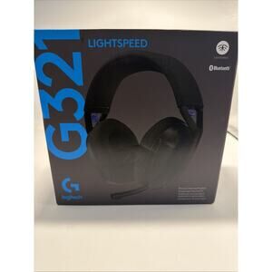 Logitech G321 Lightspeed Wireless Bluetooth Gaming Headset, Dynamic Comfort